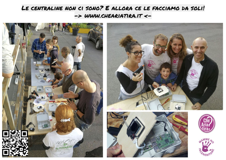 Volantino Che Aria Tira - centraline monitoraggio qualità dell'aria