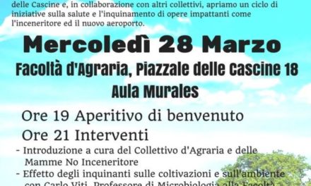 “Che aria tira… alle Cascine?” Stasera aperitivo e dibattito ad Agraria