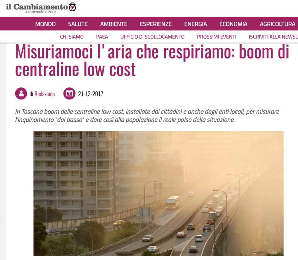 Leggi la notizia pubblicata dal sito "Il Cambiamento"