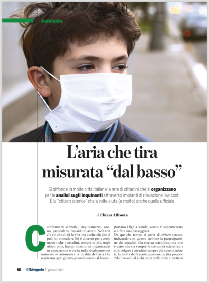 Leggi l'articolo pubblicato sulla rivista "Il Savagente"