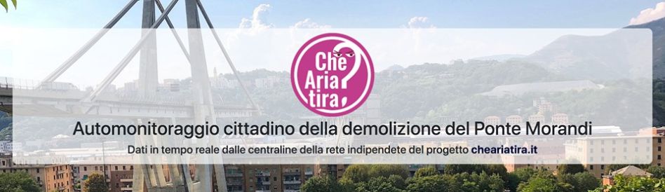 [PONTE MORANDI – POLVERI] Ecco il primo report, con dati reali, sulle polveri registrate dopo l’esplosione