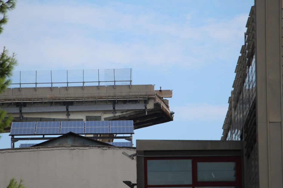 Centraline puntate su demolizione Ponte di Genova